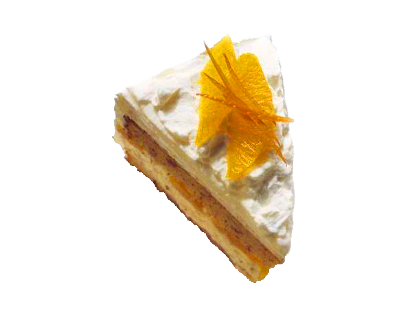 Cake with tangerines