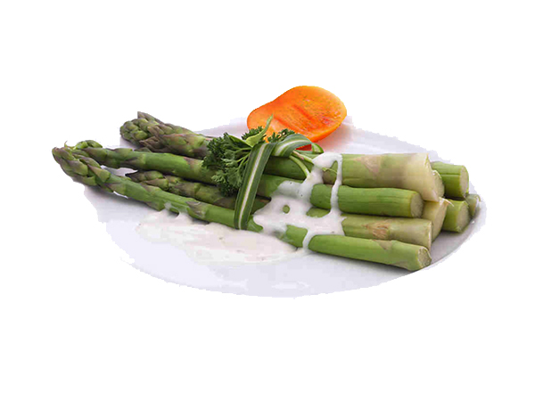 asparagus with bechamel sauce